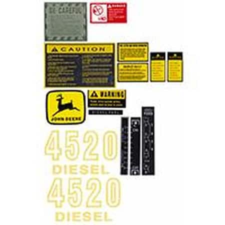 Aftermarket R4714 Decal Set  Fits John Deere 4520 R4714-RIL